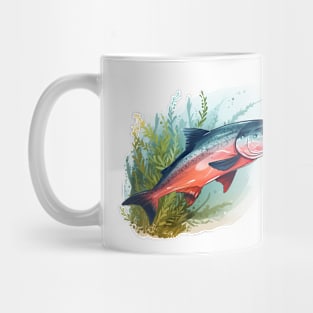 Pacific Northwest Salmon Mug